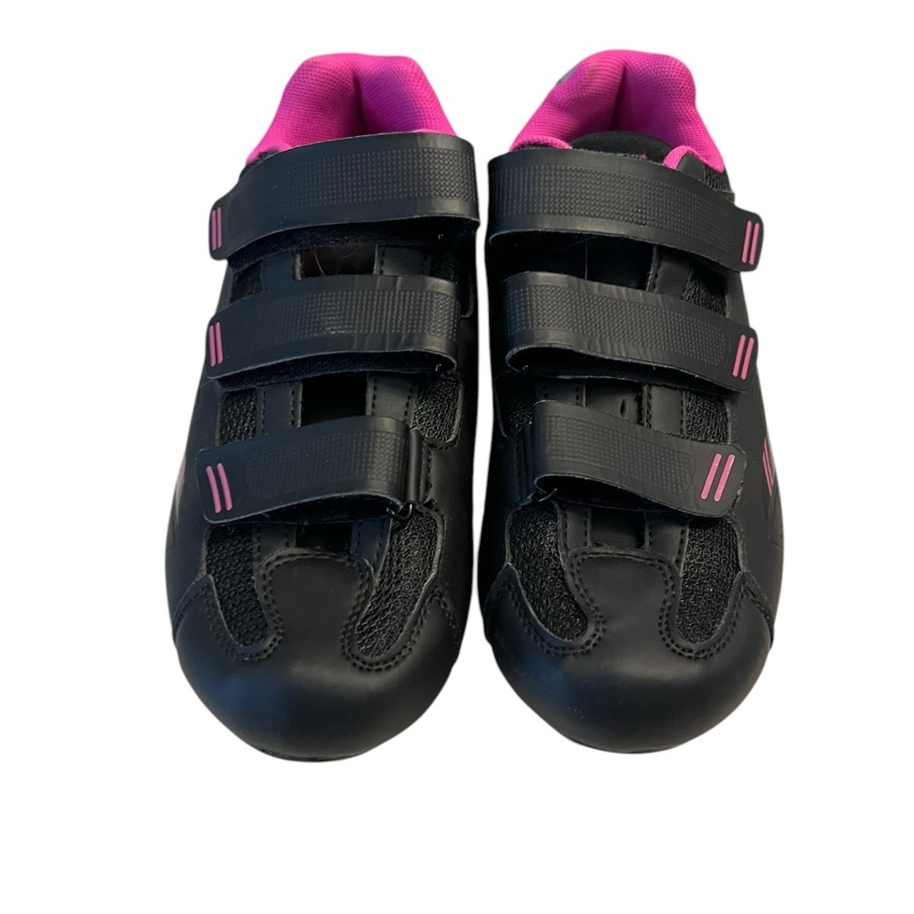 Women's Black and Pink Athletic Shoes
